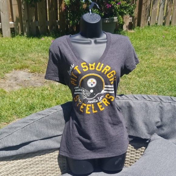 Pittsburgh Stealers V neck Tshirt - Picture 3 of 5